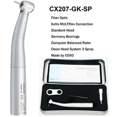 US COXO Dental High Speed Air Turbine Handpiece LED Fiber Optic 45 Degree KaVo