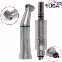 Dental Inner Water Low Speed Contra Angle Handpiece Air Motor 4 Hole fit NSK