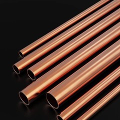 Copper Tubing OD 1mm-90mm Length 500mm Hollow Copper Tubing Round Copper Tubing