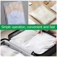 400 pcs 10″x12.5″ Frosted Zipper Clothing Bag Polyjacket/Polymailer UL