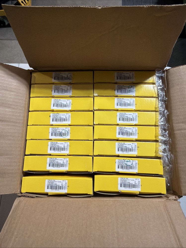 Eaton FRS-R-100 Bussmann Series RK5 Class Fuse 5-Pack 100A 600V New In Box USA!!
