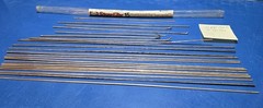 Harris Stay-Silv 15% Flat Brazing Rods .050” X 1/8”. 15 Full Sticks, 8 Partial.