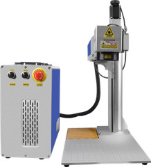 60W 100W 200W 300W Auto Focus JPT M7 Mopa Fiber Laser Marking Machine Engraver