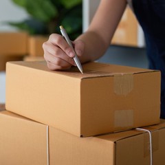 14 x 11 x 3″ Flat Corrugated Boxes, ECT-32 Brown Shipping/Moving Boxes 25/Bundle