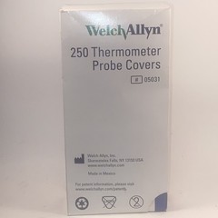 Probe Covers Welch Allyn Thermometers Dispenser Box of 250 #05031