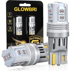 10 SMD 3030 LED Beads, T10 168 175 2825 W5W Replacement Bulbs in Red for License