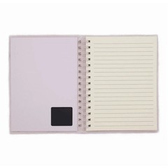 Pen+Gear Journal Notebook Light-up Ice Cream Cone Pink Furry Cover 120 Pages