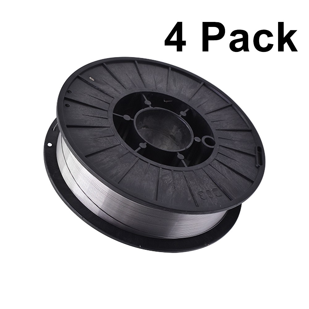 4 Pack E71T-GS .035 in. Dia 10lb. Gasless-Flux Core Welding Wire – 10 Lbs Spool