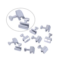 10 Model Dental Orthodontic Crimpable Hook Stops Type Metal 10pcs/pack AZDENT