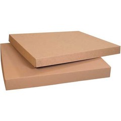 Heavy-Duty Gaylord Lids 48″ x 40″ x 5″ Kraft 5 Pack GAYLORDLIDHD Lot of 5