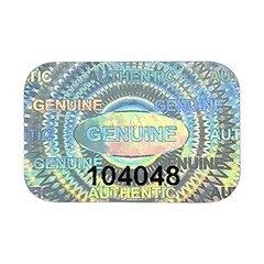 1000 Tamper Proof Hologram Stickers – High Security Warranty Seal Labels, 0.95×0