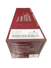 Protexis Latex HYDROGEL Coating Gloves Size 6 Sterile 1 Box of 50 pairs