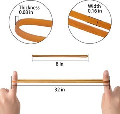 Large Rubber Bands 50 Pieces Heavy Duty Large Rubber Bands Strong Elastic Bands