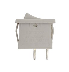 On Off Miniature Rocker Switch – SPST – 15A @ 125V, 10A @ 250V, Joemex 83 Series