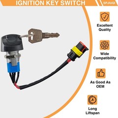 Ignition Starter Switch 1220520002AC for EP Pallet Truck EPT20 ES10 ES12 ES15
