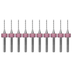 #63 / 0.95mm (0.037) Solid Carbide Drill Bit –10 Pack – CNC Factory Resharpened