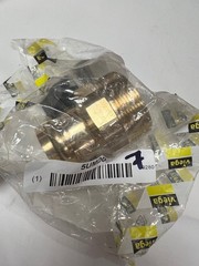 Viega ProPress 1-1/2 in. Press x 2 in. MPT Zero-Lead Bronze Adapter 79280