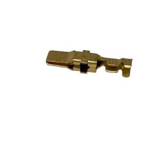 Lot of 5 – TE Connectivity 66261-2 Male Crimp Contact 12–16 AWG , 35A , Gold