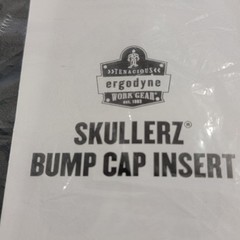 Ergodyne Skullerz 8944 Universal Bump Cap Insert 2 Pack Foam Black One Size
