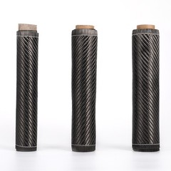 20*150CM Real Carbon Fiber Fabric Cloth Roll 3k 200gsm 2×2 Twill Weave Black
