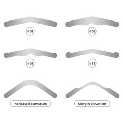 Dental Universal Matrix Bands Tofflemire Stainless Steel 0015′ Bands #1 #2 #13