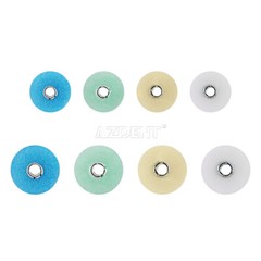 AZDENT Dental Soflex Discs Composite Finishing Polishing Discs 2.35mm+Mandrel
