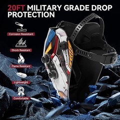 ARCCAPTAIN Welding Helmet Auto-Darkening Filter 4 Sensors Adjustable Shade