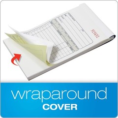 Sales Order Book, 2-Part, Carbonless, White/Canary, 4-3/16 x 7-3/16 Inches, 50 S
