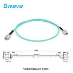 2.92mm Male to 2.92mm Male Cable | RG-405SS Flexible Coax | DC-40GHz