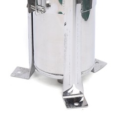 304 Stainless Steel Filter Bag Housing 150PSI High Pressure Filtration System