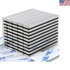 Versatile 50 Pack Strong Neodymium Magnets with Coating – 18 lb Pull