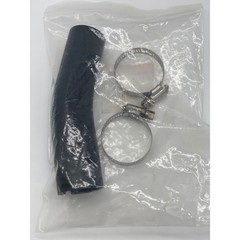 Dorman 573-166 Fuel Filler Hose with Clamps Black Rubber OE Replacement