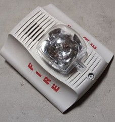 System Sensor Model P2W Fire Alarm Horn Strobe Wall White