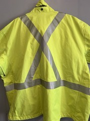 Gore Pyrad FR Rated Waterproof Gortex Hi Viz Linemans Jacket XXL Excellent Cond!