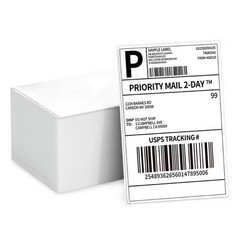 1000 4X6 Thermal Paper Shipping Labels Logistics Labels for Thermal Printers