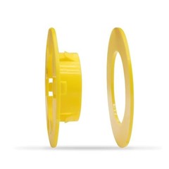Plastic Bushing Grommet Protector for Metal Stud Wire Pulling 100 Pack