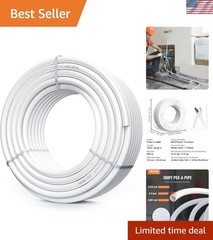 Flexible Non-Oxygen Barrier PEX-A Tubing 3/4 Inch, 100FT – Perfect for Plumbing