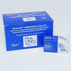 BPV31-12 PACK SUPCO Bullet Piercing Valve for 1/4″, 5/16″ & 3/8″ Tubing 3-n-1