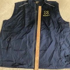 Core 365 XL Safety Vest Sleeveless Blue NWOT