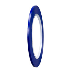 Vinyl Tape 471+, 1/8 in X 36 Yd, Indigo, 1 Roll, Fine Line Tape for Paint Maskin