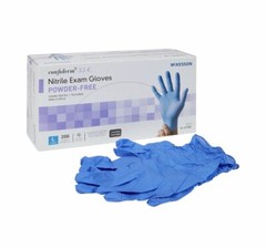 McKesson Confiderm 3.5C Exam Glove Powder Free LARGE 14-6978C 200 per Box