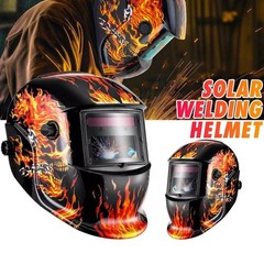 Solar Welding Helmet Auto Darkening True Color Extra Large View Welder Hood Mask