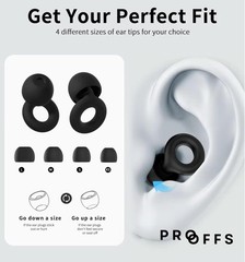 Reusable Silicone Ear Plugs Noise Cancelling Earplugs Protector Study Sleep Swim