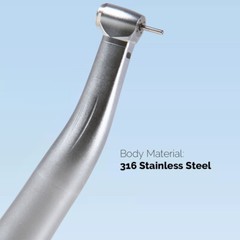 US Dental 1:5 Increasing Fiber Optic Contra Angle Handpiece fit E-type Stan/Mini