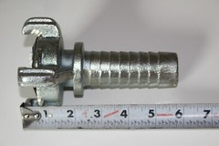 4-Pack 1-1/4″ Universal Chicago Hose Coupling – Barb End , 4-Lug