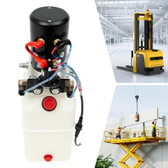 5.68L/6QT Single Acting Hydraulic Pump Hydraulic Pump Motor 1.6KW DC12V 3000RPM