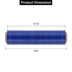 4 Rolls Hand Stretch Plastic Film Shrink Pallet Wrap 18″ X 1500 FT Shrink Wrap