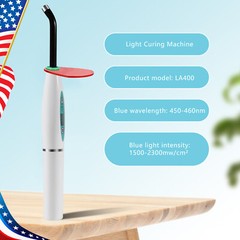 Lámpara de curado con luz LED curado dental Resina compuesta inalámbrica USA