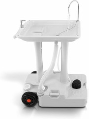 SereneLife SLCASN25 Portable Camping Sink w/Towel Holder & Soap Dispenser-30L