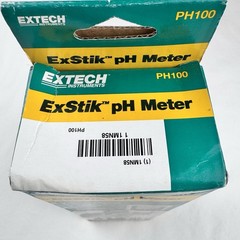 Extech ExStik PH100 Waterproof pH Meter NEW open Box